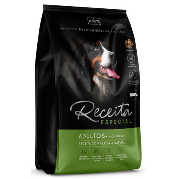 RECEITA ESPECIAL PE ADULTOS RACAS GRANDES 15KG