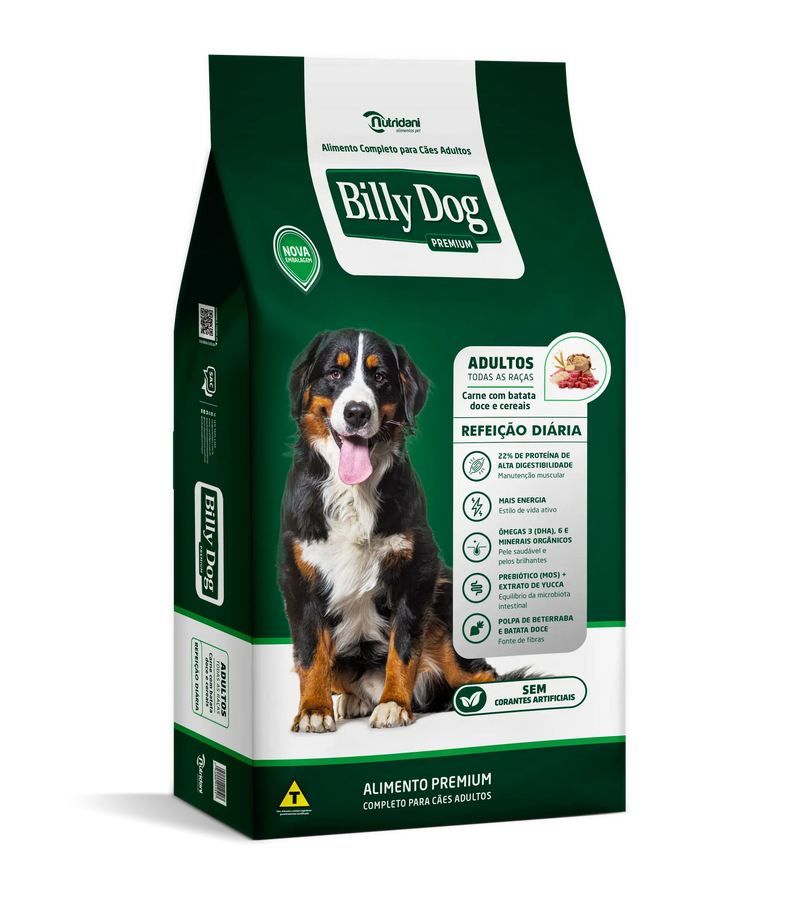 R. CAES ADULTO BILLY DOG REFEICAO DIARIA 25 KG