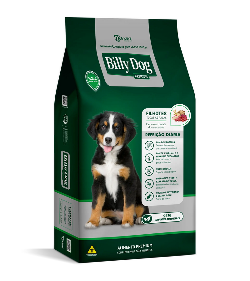R. CAES BILLY DOG FILHOTE REFEICAO DIARIA 1 KG