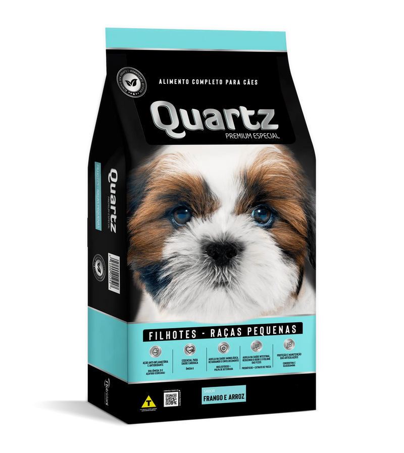 R. CAES QUARTZ FILHOTE RACAS PEQUENAS 10,1 KG
