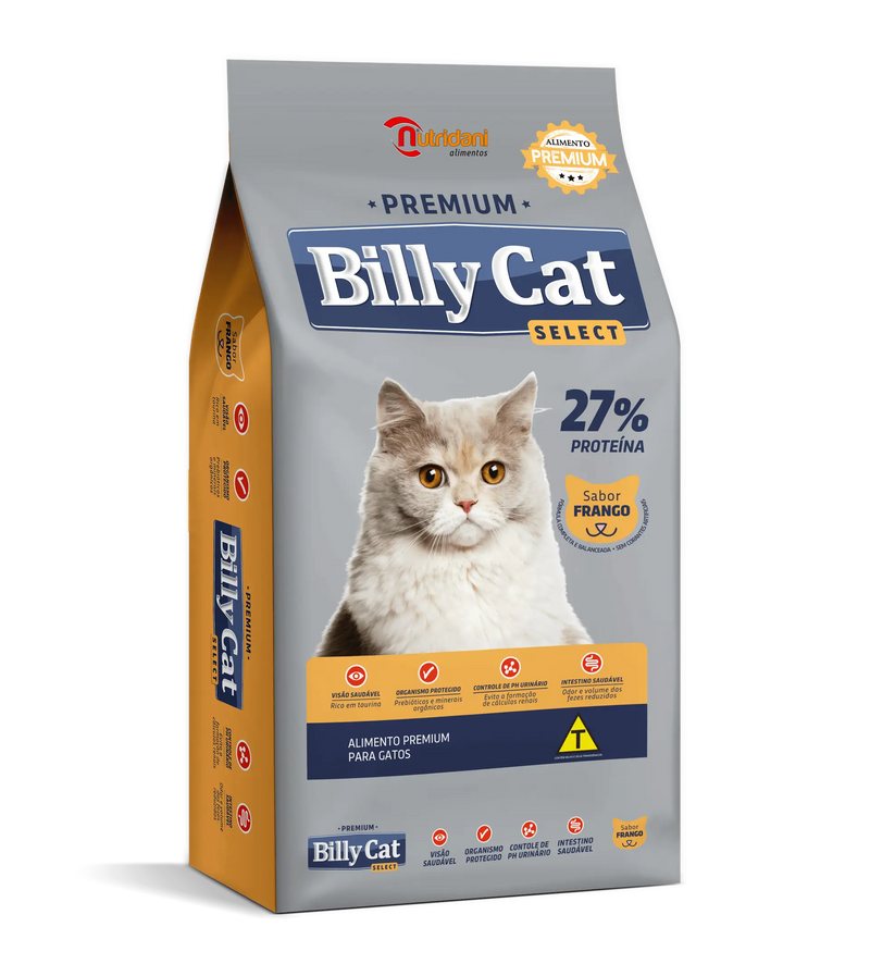 R. GATOS BILLY CAT SELECT FRANGO 15 KG