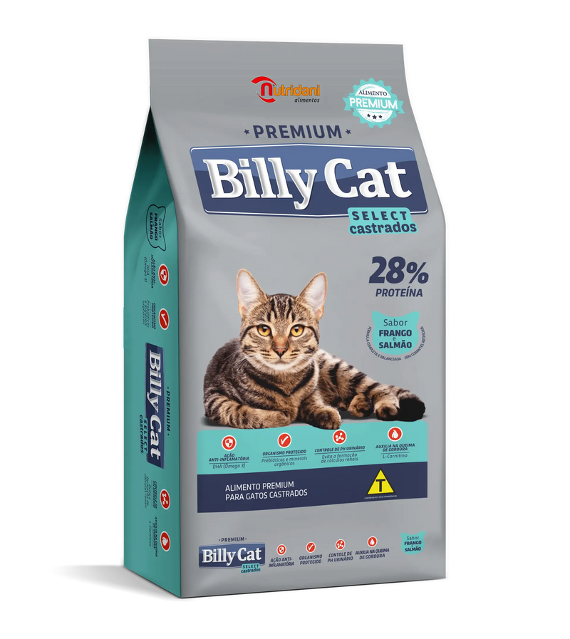 R. GATOS BILLY CAT SELECT CASTRADO 7 KG