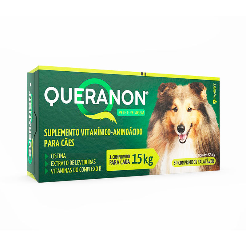 Suplemento Queranon M para Cães 30 comprimidos