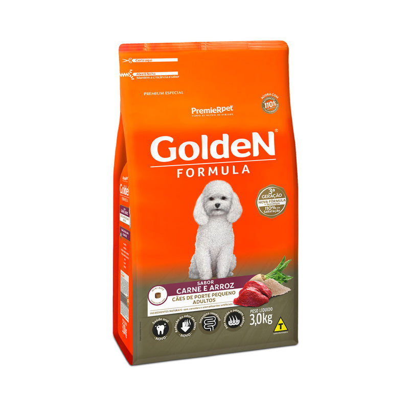 GOLDEN FORM CAES AD MINI BITS CARNE 3KG