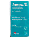Antibiótico Agemoxi CL 250mg Cães e Gatos 10 comprimidos