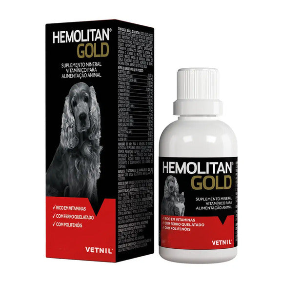 Suplemento Hemolitan Gold 30ml