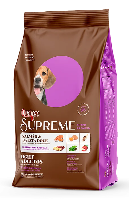 QUATREE SUPREME LIGHT ADULTOS TODAS AS RACAS 15KG