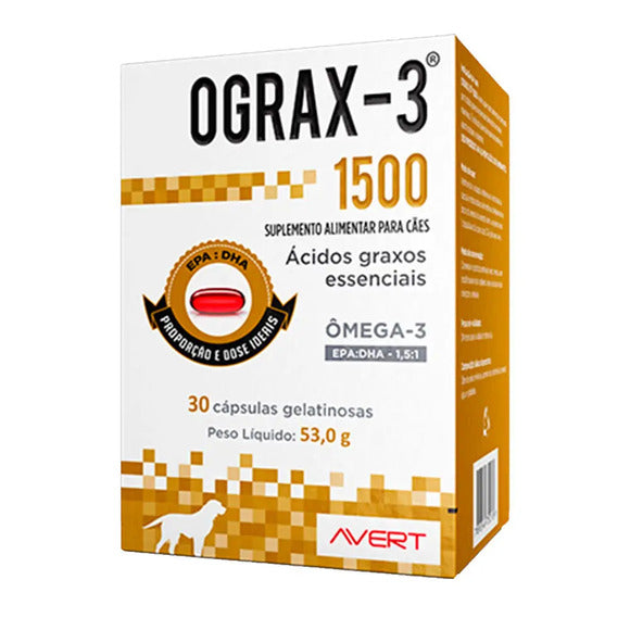 Ograx 3 1500mg 30 cápsulas