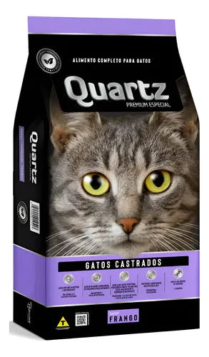R. QUARTZ GATOS CASTRADOS FRANGO 10,1 KG