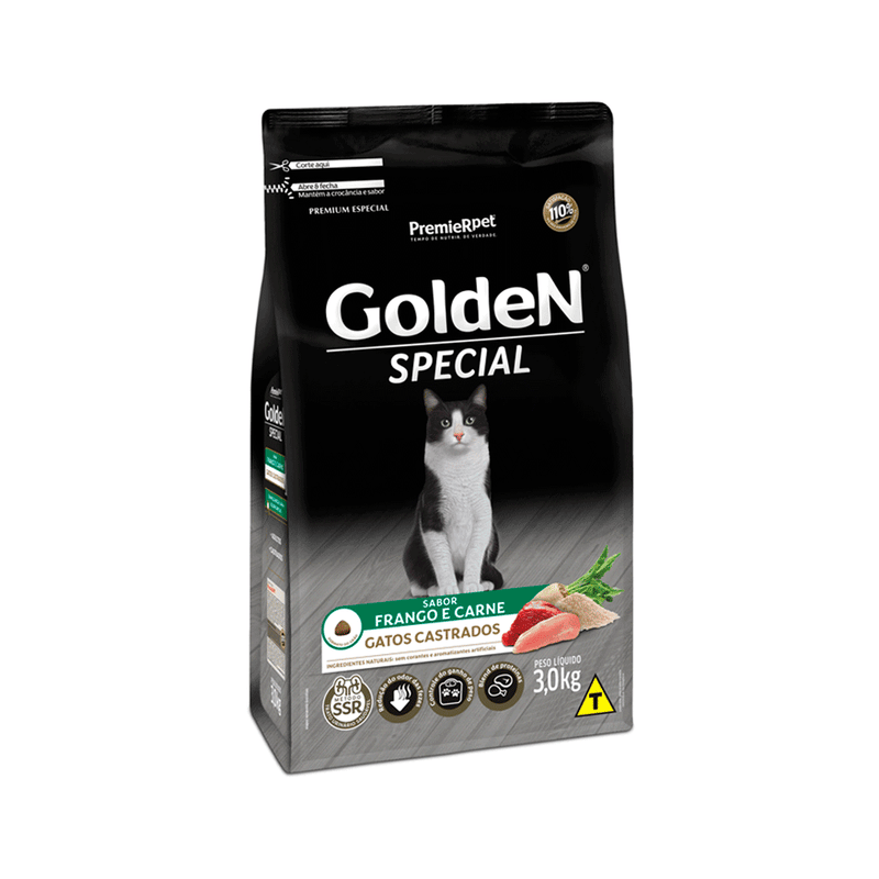 GOLDEN SPECIAL GATOS ADULTOS 3 KG