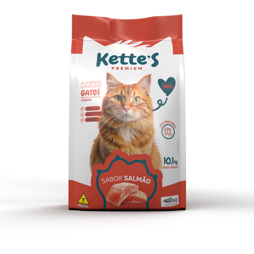 KETTES SALMAO CASTRADOS E OBESOS 10,1 KG