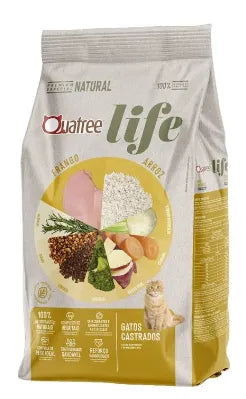 QUATREE LIFE GATOS CASTRADOS 20KG